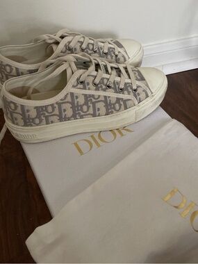 Christian Dior Canvas Sneakers